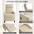 Haldeman Upholstered Power Recliner Sturdy and Durable for Use in Small Spaces-185769466