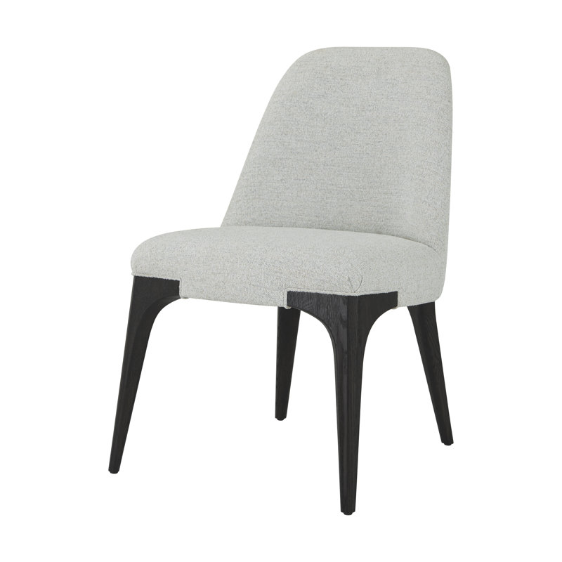 Spencer ST. James Upholstered Dining Chair, Lusso Onyx