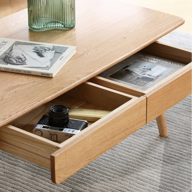 Wood Coffee Table, Walnut