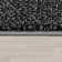 Area Rug Bordered With Geometric Pattern Grey Anthracite With Contour Cut