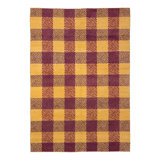 Yellow & Pink Contemporary PET Rug - 6' x 9'