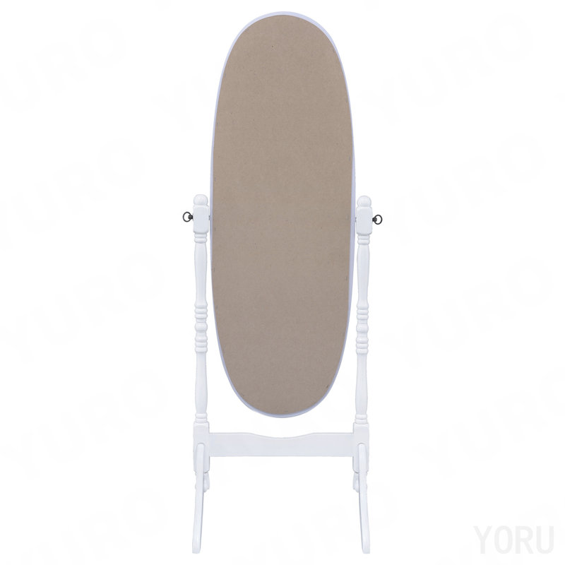 Miroir blanc Cheval