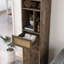 Himmet 75.59"H Display Bookcase with Storage