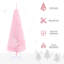 ? Décoration de Noël? Arbre de Noël artificiel, arbre de Noël mince avec 294 pointes de branches réalistes et support en plastique-1475281627