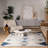 Strathearn Blue and Ivory Southwestern Runner Rug-860181574