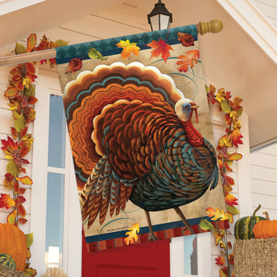 Drapeau d'automne de la Turquie