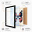 Butterfly Geometric - Framed Print-376358517-376358518
