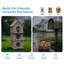 Maison pour chat à 3 niveaux de style chalet, abri multi-niveaux résistant aux intempéries pour petits / moyens chats, facile à assembler, plastique