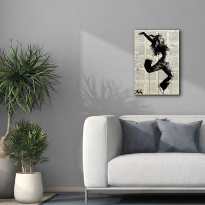 «Energy» par Loui Jover, art mural sur toile