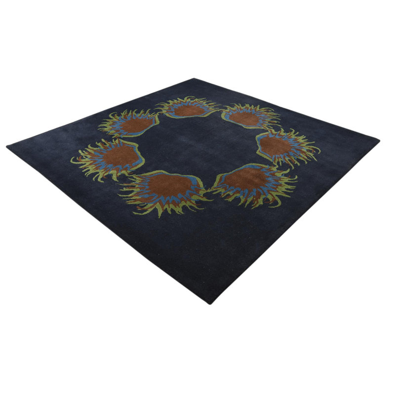 Tapis bleu marine rectangulaire 7 pi Pineland