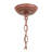 Jakiaya 2 - Light Rust Empire Pendant