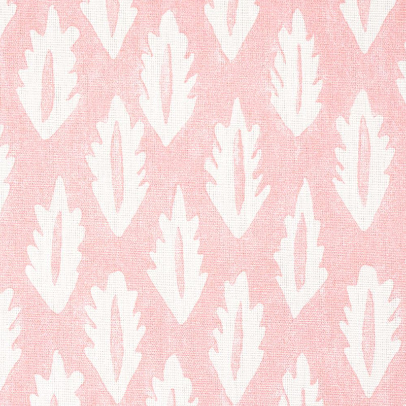 Schumacher x Molly Mahon Forest Fabric, Pink