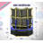 Machrus Upper Bounce 55" Kiddy Trampoline & Enclosure Set - Easy Assembly