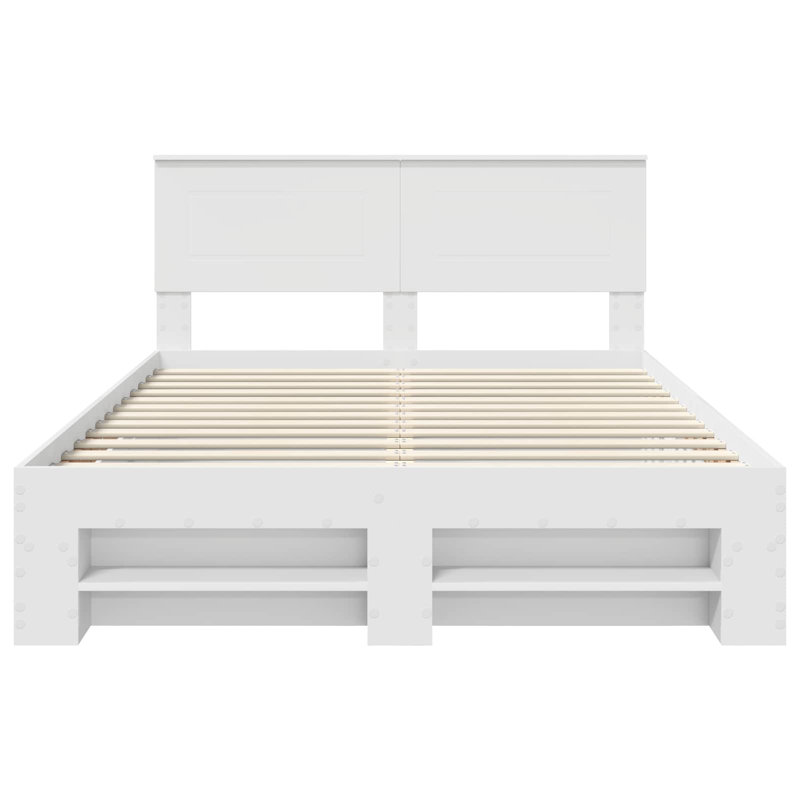 Bed, Kingsize (5'), White