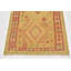 Tapis en laine rouge/beige 2 pi 8 po x 4 pi 9 po one-of-kind main-noué la new age Elland