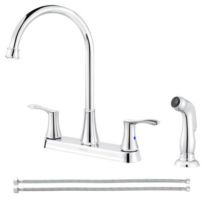 Parlos Home Kitchen Faucet with Side Spray