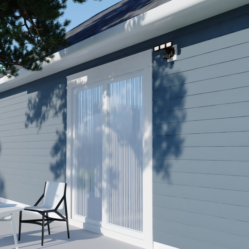 13 Watt LED Dusk to Dawn Outdoor Security Flood Light with Motion Sensor (pack of 1), Brown