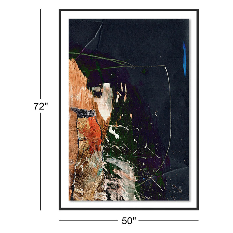 Class Print by Dan Hobday, Black , 72" H x 50" W