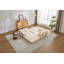Canapé à compression, canapé-lit convertible au sol avec structure de forme fixe, canapé modulaire sans os sans causeuse, sans assemblage requis, tissu chenille, pour la chambre à coucher du salon-1151114315