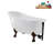 53.1'' x 25.6'' Soaking Acrylic Bathtub-72770162-76275069
