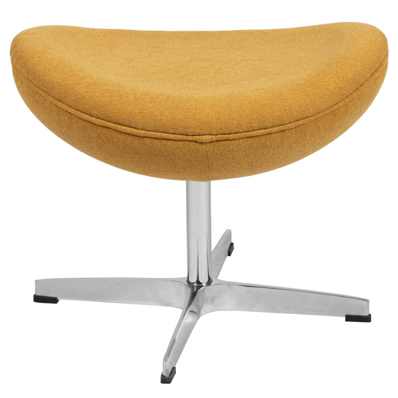 Repose-pieds standard ovale 21,5 po Paloma, Jaune