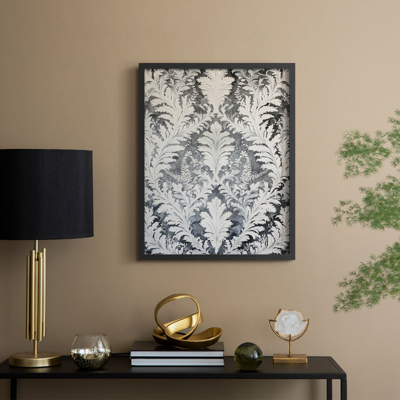 La série Dccxxii de William Morris - reproduction encadrée de qualité supérieure - prête à être accrochée - aucun clou requis