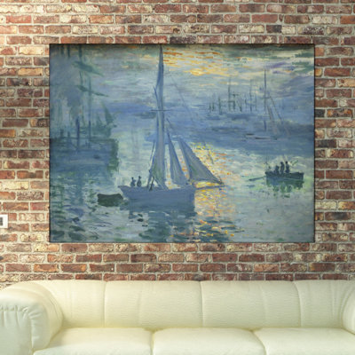 Claude Monet - Wrapped Canvas Painting