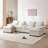 5-Piece Upholstered U-Shaped Sectional-1067949263