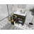 Sonoma 36 In. W X 22 In. D Centre Sink Bathroom Vanity In Blacktop With Cove Edge Quartz-110486511