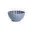 Sango Frill 12-Piece Casual Reactive Blue Dinnerware Set - Service For 4, Made Of Durable Stoneware