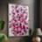 Bouquet Framed Print - Solid Wood-606657582
