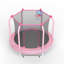 Trampoline de 55 pouces pour enfants avec trampoline intérieur et extérieur
