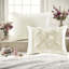 Elegant Tufted Bedding Sets, Polyester Comforter, Ivory Sophistication