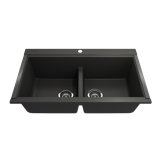 Baveno Lux 33'' L Dual-Mount Double Basin Kitchen Sink