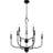 Blanche 9-Light Matte Black Chandelier