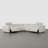 125'' Wide Upholstered Reclining Sofa With Console