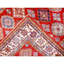 Hand Woven Wool Ikat Area Rug