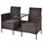 2 - Person Patio Conversation Set with Cushions-140880089