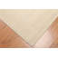 Tapis à aire beige en laine Bischof