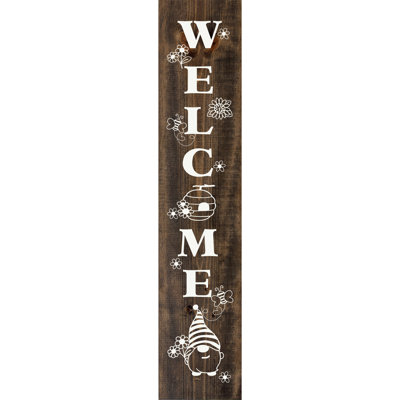 Gnome de bienvenue (abeilles de ferme vert.)