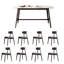 Ensemble de chaises en frêne blanc-105980652