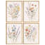Fleurs sauvages, art moderne, impressions encadrées, affiches, petit art mural-101825527-101825526