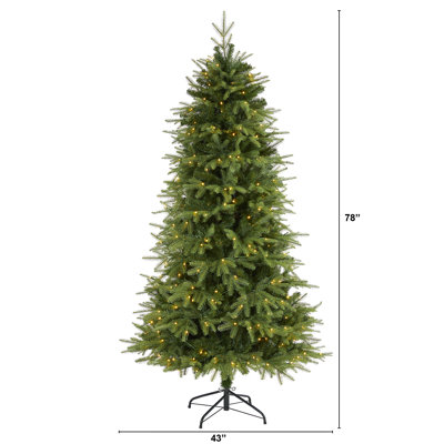 Easy Set-Up Lighted Christmas Tree