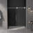 56"-60"W X 72"H Frameless Shower Door, Sliding Shower Door, With Premium 5/16"(8Mm) Thick Tempered Glass Shower Enclosure ,Double Side Easy Clean Coat,Chrome Finished With Buffer-126318693