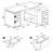 Driftwood 3-Drawer L-Shape Computer Desk-1010099504