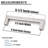 Stainless Steel Square Kitchen 5" Center to Center Bar Pull Multipack-41511689