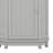 Bathroom Cabinet Triangle Corner Storage Cabinet With Adjustable Shelf Modern Style-1803032978