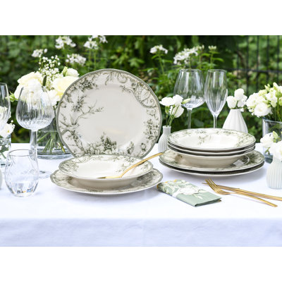 Adelaide Porcelain China Dinnerware Set Piece