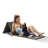 SUNJOY Portable Beach Mat Lounge Chair with Adjustable Backrest for Adults-112517026