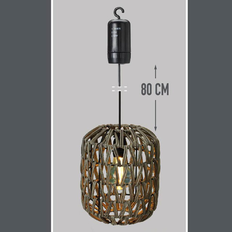 Alliana 30cm Battery Powered Integrated LED Outdoor Lantern